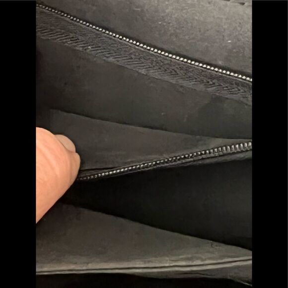 giani bernini purse black with brown - Picture 11 of 13